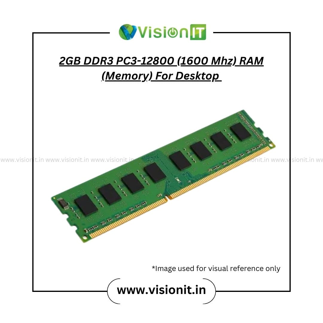 2GB DDR3 PC3-12800 1600 MHz RAM for Desktop Computers