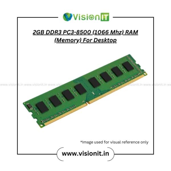 2GB DDR3 PC3-8500 (1066 Mhz) RAM (Memory) For Desktop - Image 3