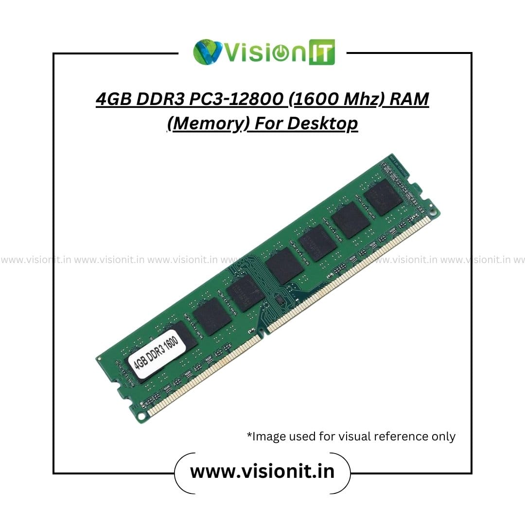 4GB DDR3 PC3-12800 1600 MHz RAM for Desktop PCs