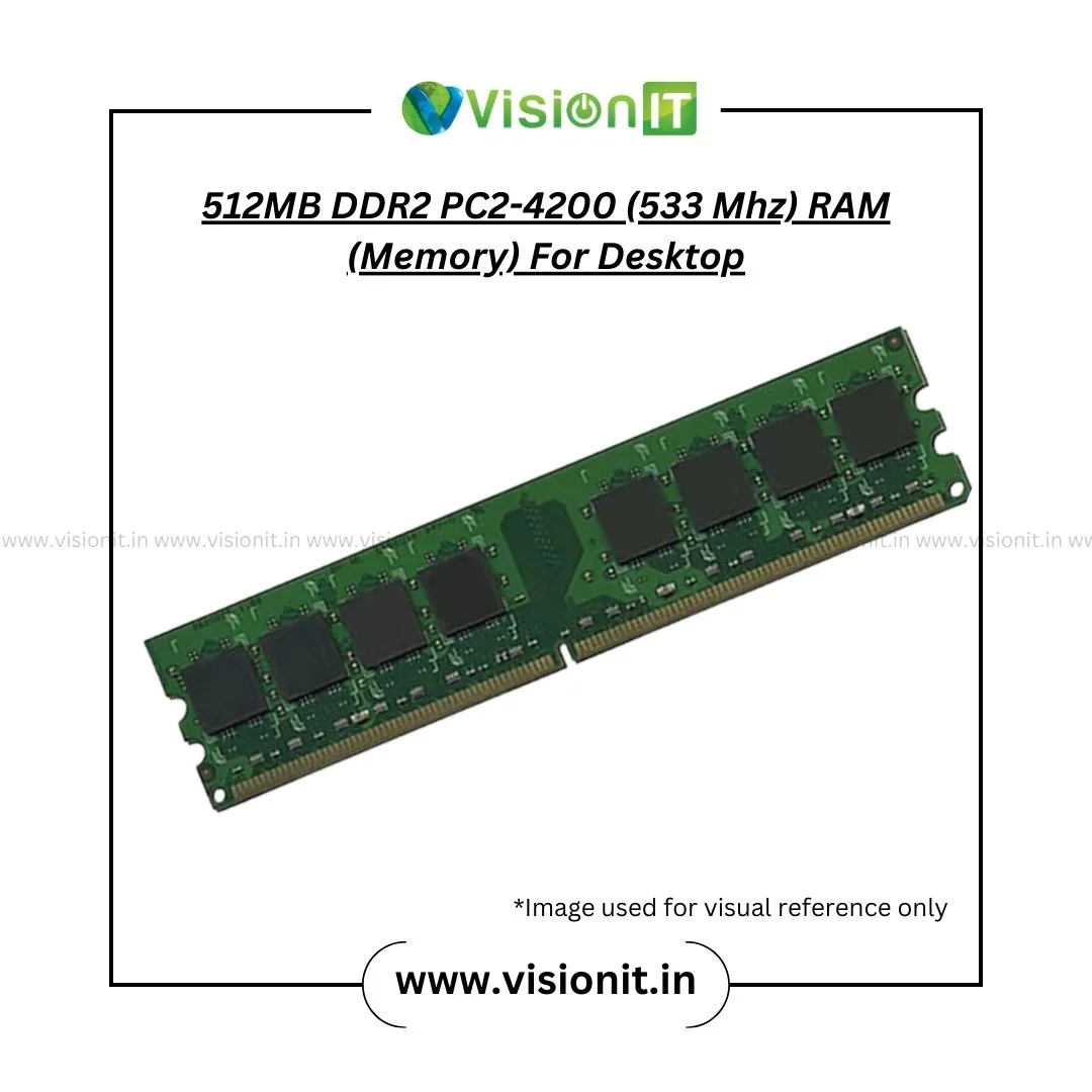 Lot De 10 Barrettes RAM SO-DIMM 1GB DDR2 PC2-4200 533 MHz - Occasion Testées OK