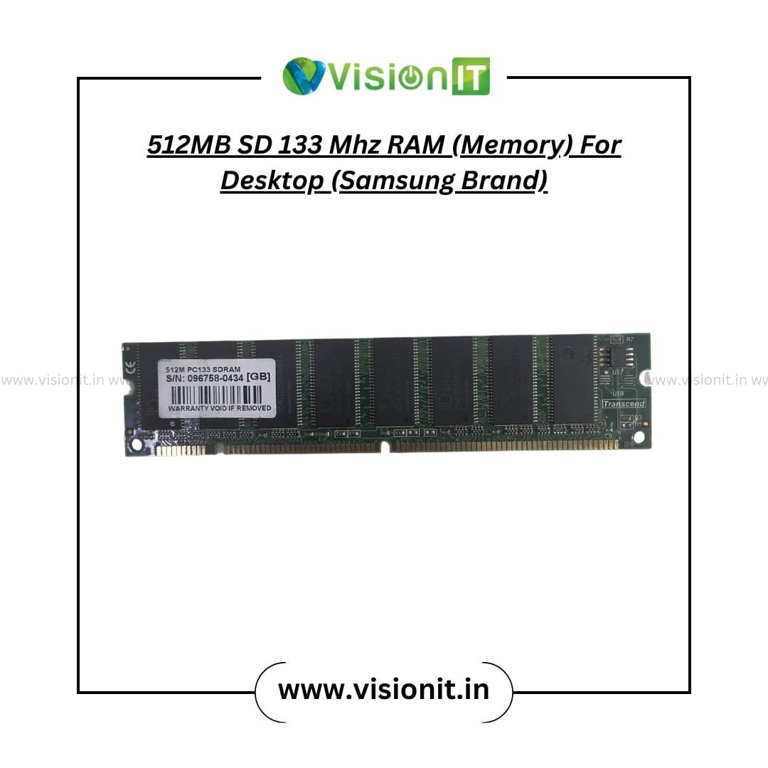 512MB SD 133MHz RAM for desktop – Ideal for old PCs with 3 years replacement warranty