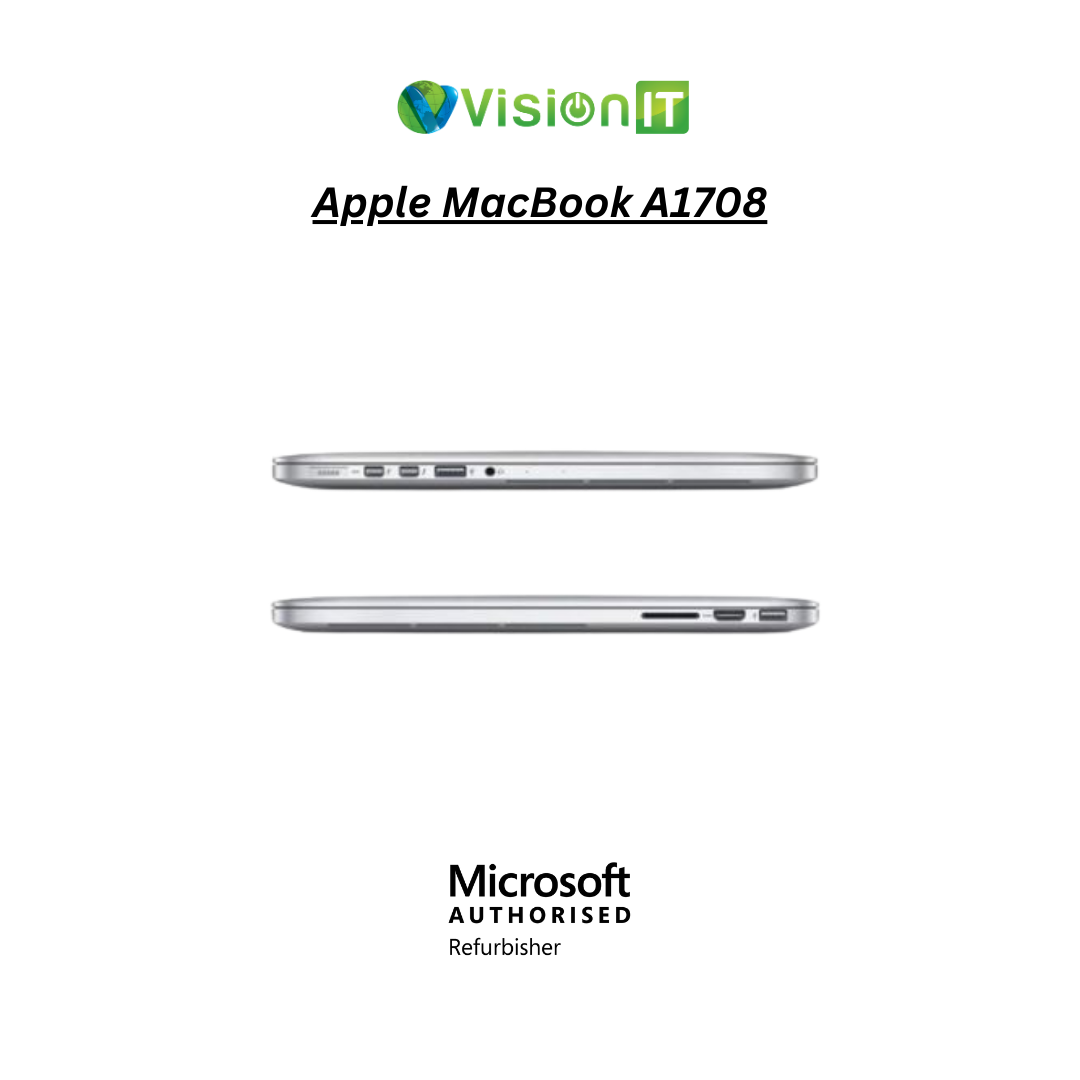 Refurbished Apple MacBook Pro A1708 with 13.3-inch Retina display, Intel Core i5, 8GB RAM, and 256GB SSD