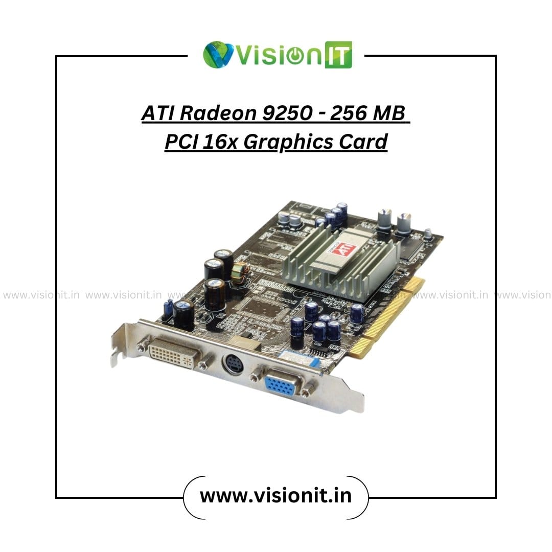 ATI Radeon 9250 256MB PCI 16x Graphics Card for Desktop PCs