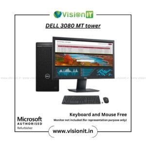 Dell OptiPlex 3080 MicroTower PC with Intel 10th Gen CPU and SSD/HDD Upgrade Options