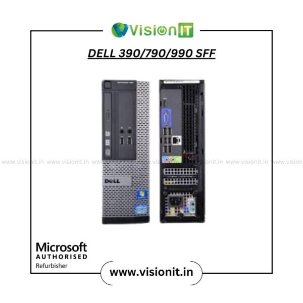 Dell OptiPlex 390/790/990 SFF PC with Intel Core processor and compact form factor design