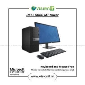 Dell OptiPlex 5060 MicroTower (MT) Form Factor PC | 8th Gen Intel Core i3/i5/i7 | Versatile, High Power Desktop for Business Use