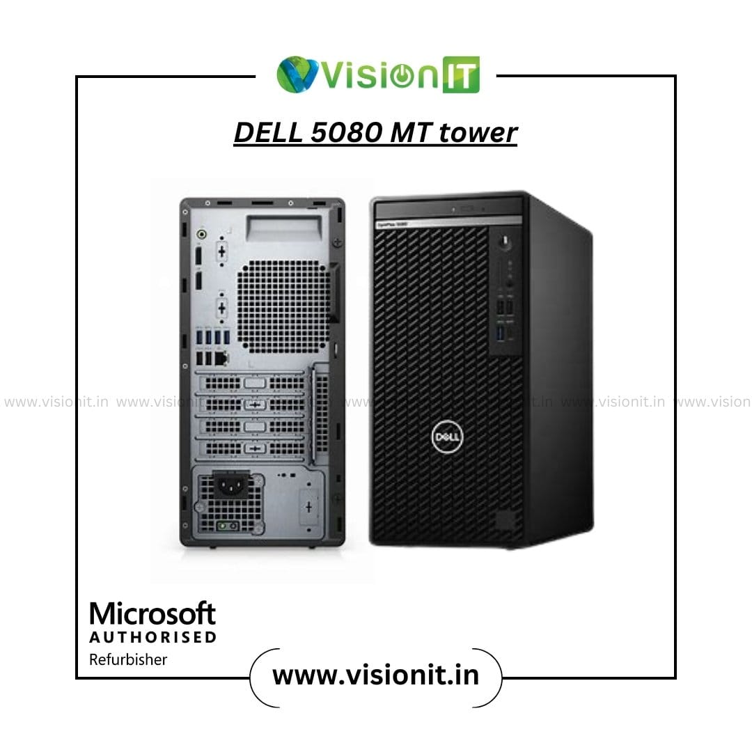 Dell OptiPlex 5080 MT Desktop 10th Gen Intel Core i3 with 8GB RAM and 256GB SSD