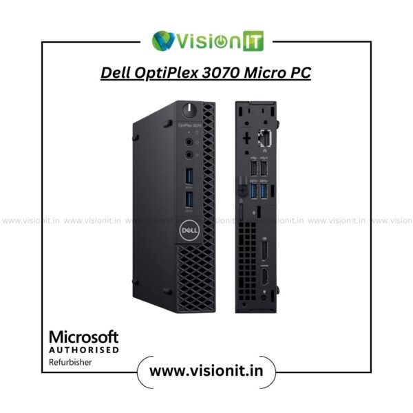 Dell OptiPlex 3070 Micro PC ? 9th Gen Intel Core i3/i5/i7 ? Powerful, Space-Saving Desktop for Professional Environments