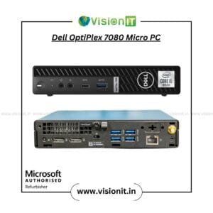Refurbished Dell OptiPlex 7080 Micro PC with 11th Gen Intel Core – Tiny desktop for business use (P/N: 7080)