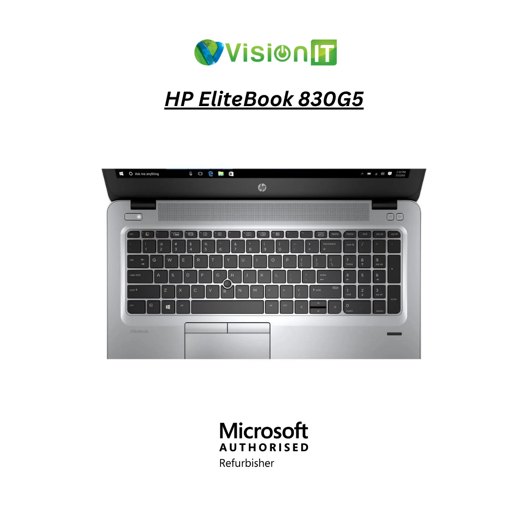 Buy HP EliteBook 830 G5 Refurbished Laptop – i5 8th Gen, 13.3-inch display, and Windows 11 Pro