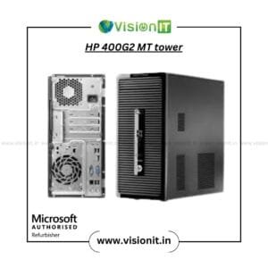 Refurbished HP ProDesk 400 G2 MT Desktop PC with Intel Core i3/i5/i7, DDR4 RAM, SSD, and Windows 10 Pro