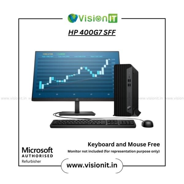 HP ProDesk 400 G7 SFF PC Refurbished with 10th Gen Intel Core and Genuine Windows License