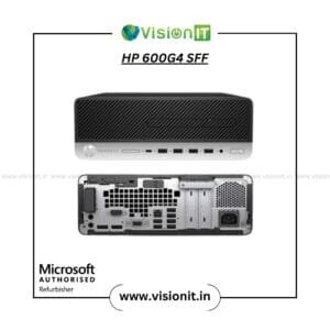 HP ProDesk 600 G4 SFF Refurbished PC with 8th-Gen Intel Core i7, 16 GB RAM, 512 GB SSD, secure and efficient