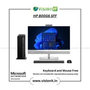Compact HP EliteDesk 800 G6 SFF PC with 10th Gen Core i7 for business use