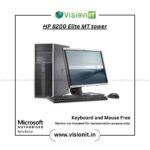 Refurbished HP Compaq 8200 Elite MT PC with Intel Core processor and compact MicroTower design