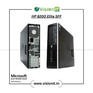 HP Compaq 8200 Elite SFF PC with 2nd Gen Intel Core and compact space-saving design for office and home use