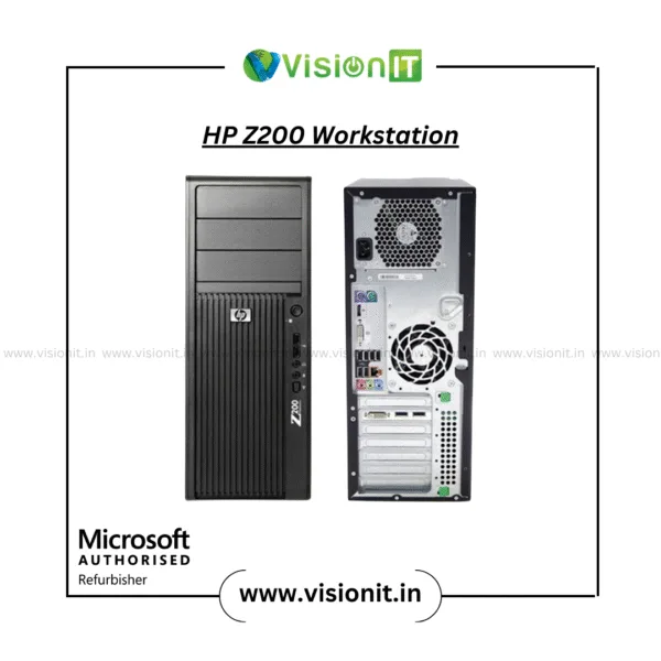 HP Z200 Refurbished Workstation with Intel Processor, Genuine Windows & Reliable Performance
