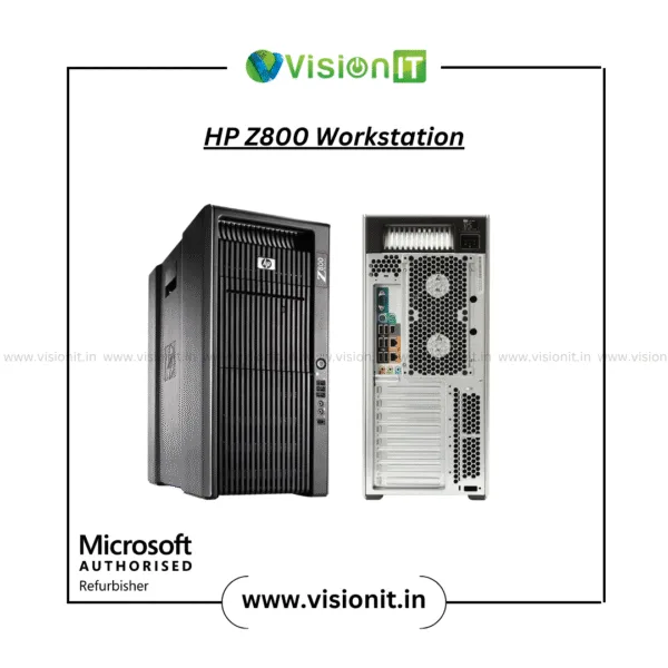 Refurbished HP Z800 workstation with Xeon X5675 dual CPUs, ECC memory, and SSD for editing and CAD