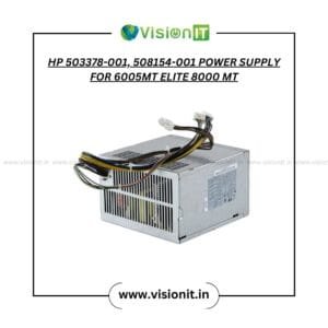 HP 503378-001 508154-001 power supply for HP 6005MT Elite 8000 MT desktop computer