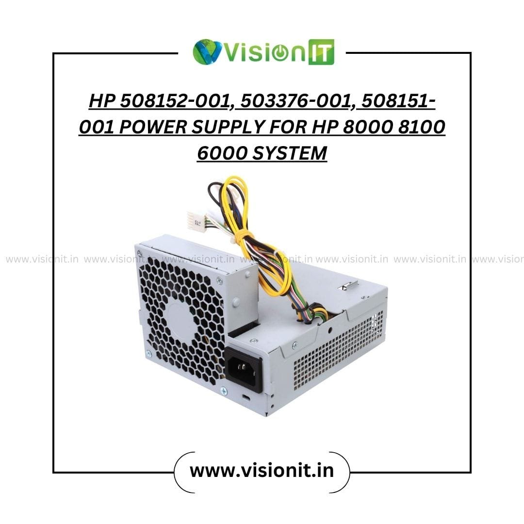HP 508152-001 power supply for 8000 8100 6000 desktop stability