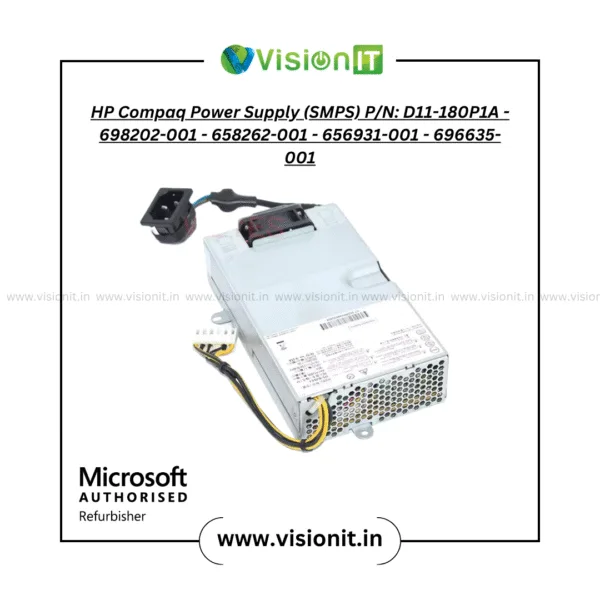 HP Compaq Power Supply D11-180P1A 698202-001 replacement SMPS for desktops