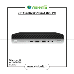 HP EliteDesk 705 G4 Mini PC AMD Ryzen Pro small form factor desktop for office business digital signage