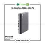 Refurbished HP EliteDesk 800G4 Mini PC with 8th Gen Intel Core i5, dual NVMe storage, compact business desktop