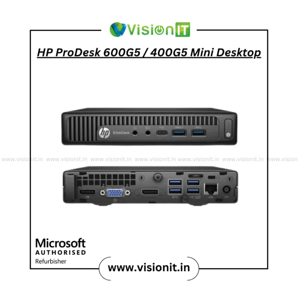 HP ProDesk 600G5 / 400G5 Mini Desktop | 9th Gen Intel i3/i5/i7 | Reliable, Compact PC for Home, Office, and School