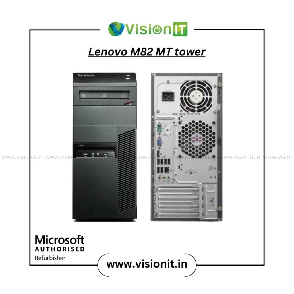 Refurbished Lenovo M72 / M82 MT PC with Intel Core i5, SSD, and Windows 10 Pro