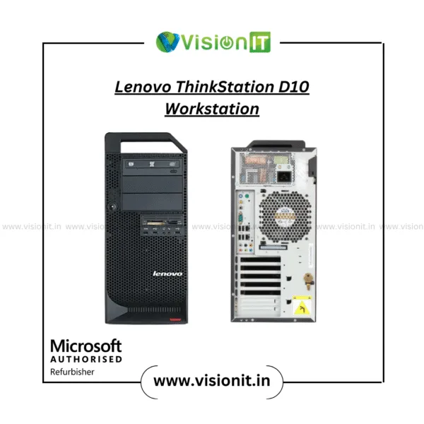 Lenovo ThinkStation D10 Workstation with dual Xeon CPUs and high-performance storage for professional users