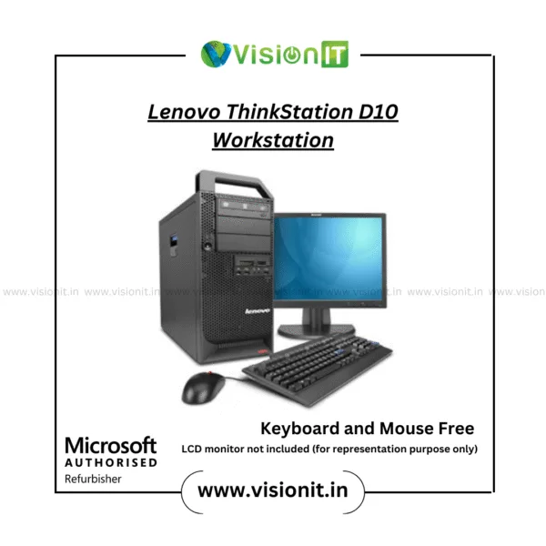 Lenovo ThinkStation D10 dual Xeon workstation for CAD and 3D modeling