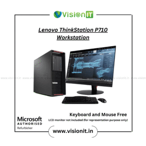 Refurbished Lenovo ThinkStation P710 with dual Xeon processors, ECC memory, and Quadro GPU for professional workloads