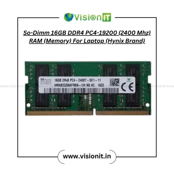 Vision IT 16GB DDR4 PC4-19200 2400MHz So-DIMM RAM for Laptop