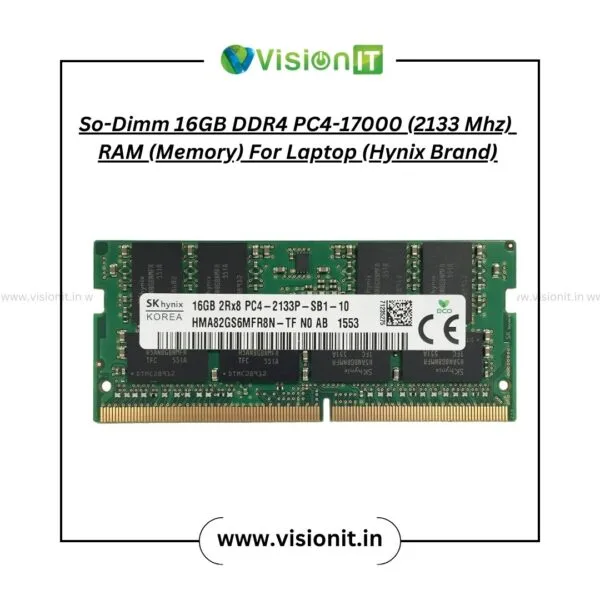 Vision IT 16GB DDR4 2133 MHz So-DIMM Laptop Memory