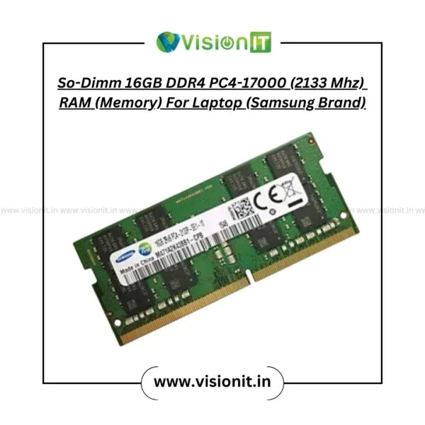 16GB DDR4 PC4-17000 2133 MHz Laptop RAM So-DIMM