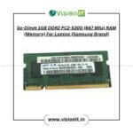 So-Dimm  1GB DDR2 PC2-5300 (667 Mhz) RAM (Memory) For Laptop
