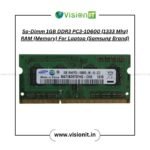 So-Dimm  1GB DDR3 PC3-10600 (1333 Mhz) RAM (Memory) For Laptop