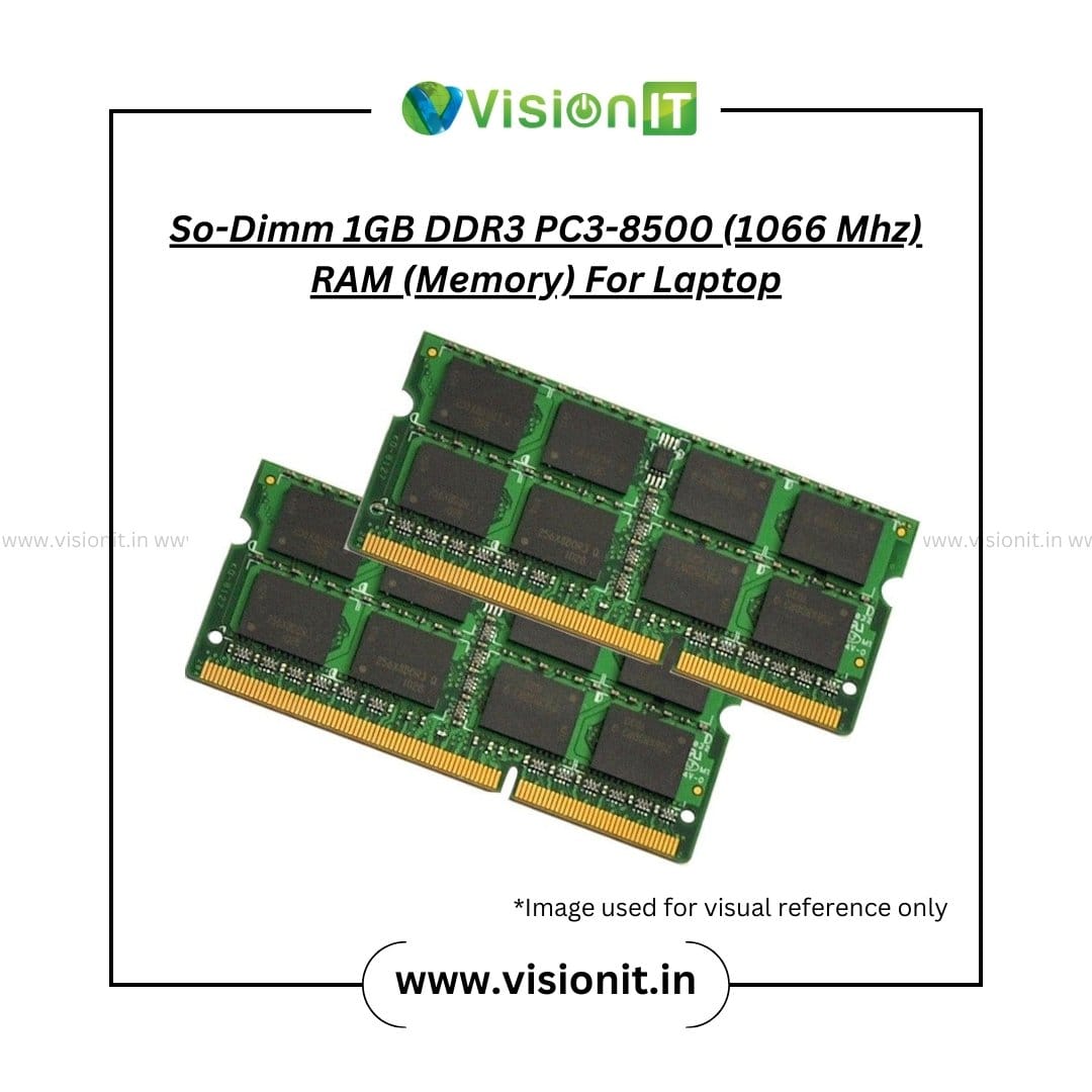 1GB DDR3 1066 MHz PC3-8500 So-DIMM Laptop RAM