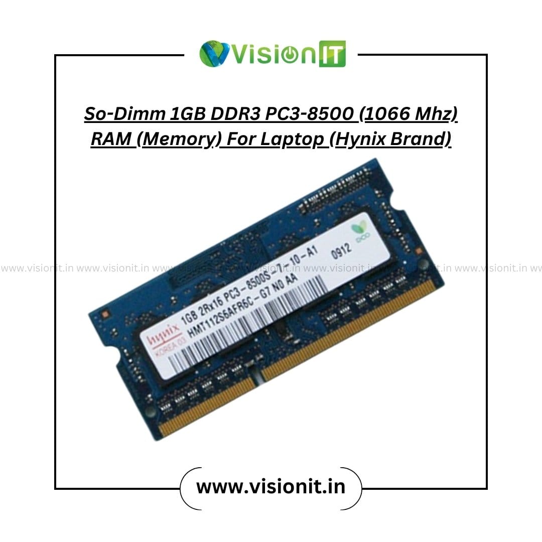 Dell 1GB DDR3 1066 MHz Laptop Memory Module