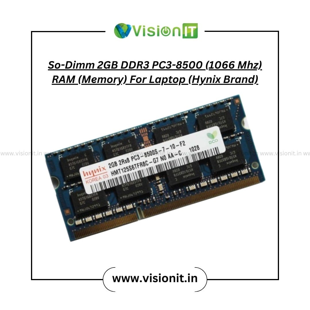 Dell 2GB DDR3 1066MHz Low Voltage Laptop RAM Module