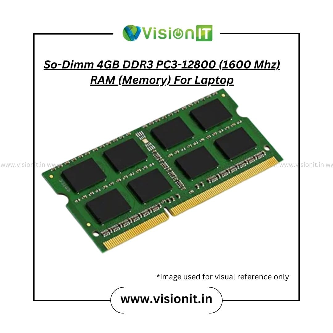 4GB DDR3 1600MHz PC3-12800 So-DIMM Laptop RAM Module