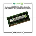 So-Dimm  4GB DDR3 PC3-12800 (1600 Mhz) RAM (Memory) For Laptop