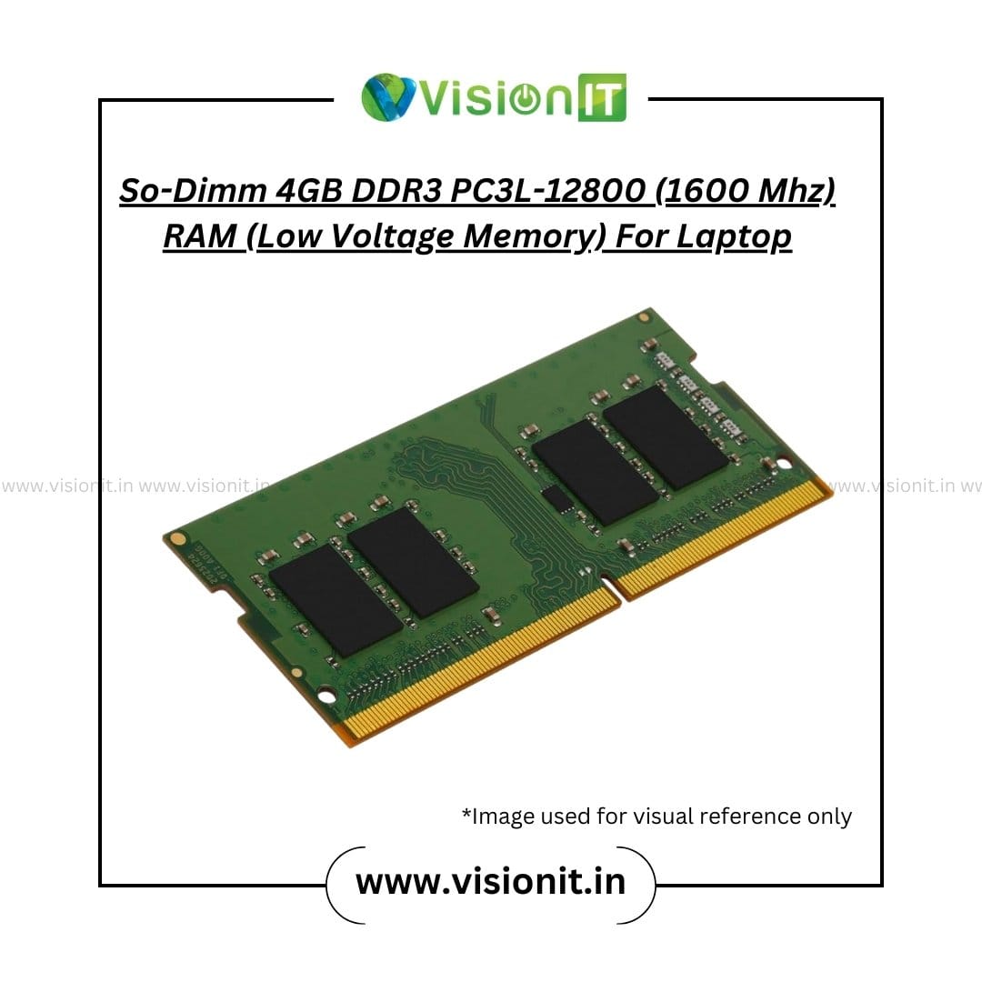 4GB DDR3L 1600MHz PC3L-12800 So-DIMM Laptop RAM Module