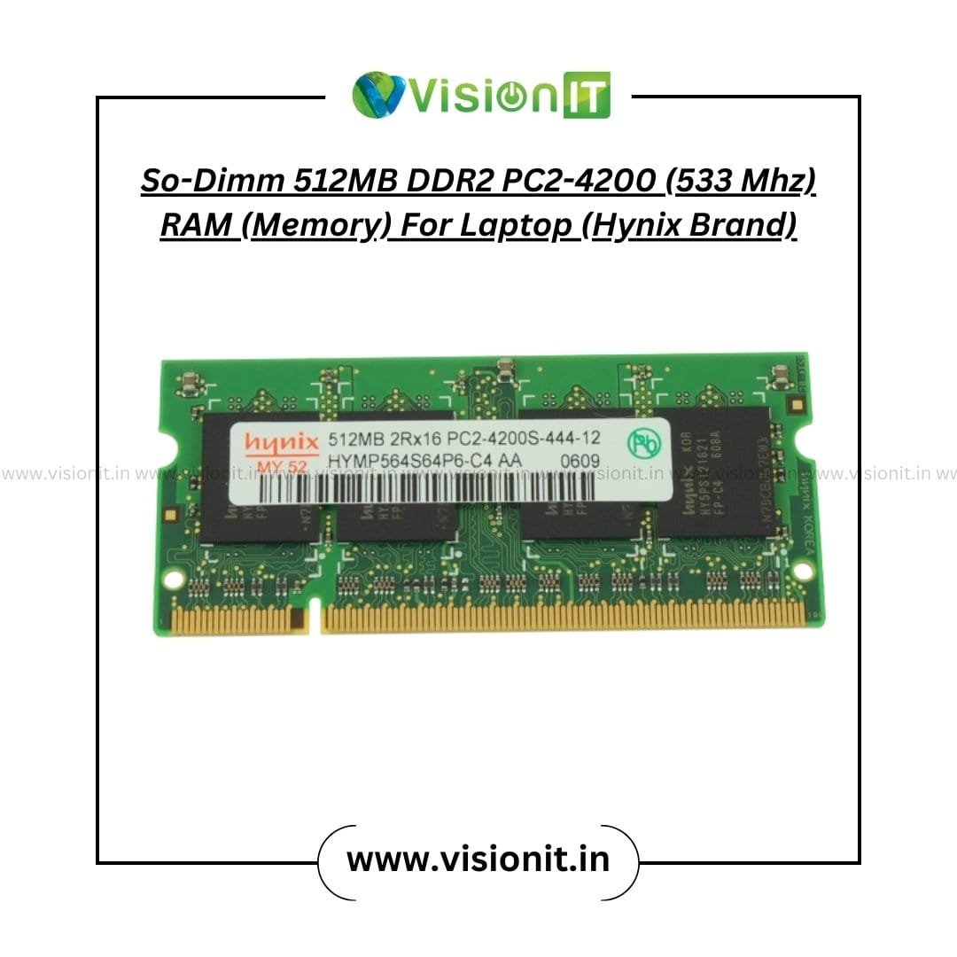 Vision IT 512MB DDR2 533MHz So-DIMM Laptop Memory
