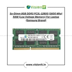 Buy 8GB DDR3 RAM for Laptop So-DIMM PC3L-12800 1600MHz – low voltage memory upgrade
