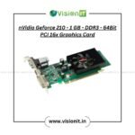 nVidia Geforce 210-1GB-DDR3-64Bit PCI 16x Graphic Card
