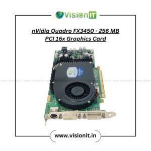 NVIDIA Quadro FX3450 256MB PCIe graphic card for professional workstations
