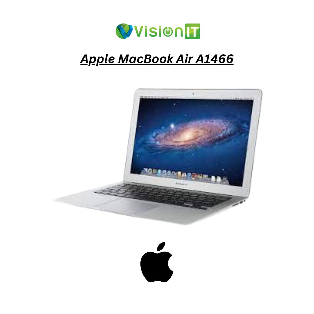 Lightweight Apple MacBook Air A1466 (Mid 2017) with 13-inch screen and Intel Core i5 processor