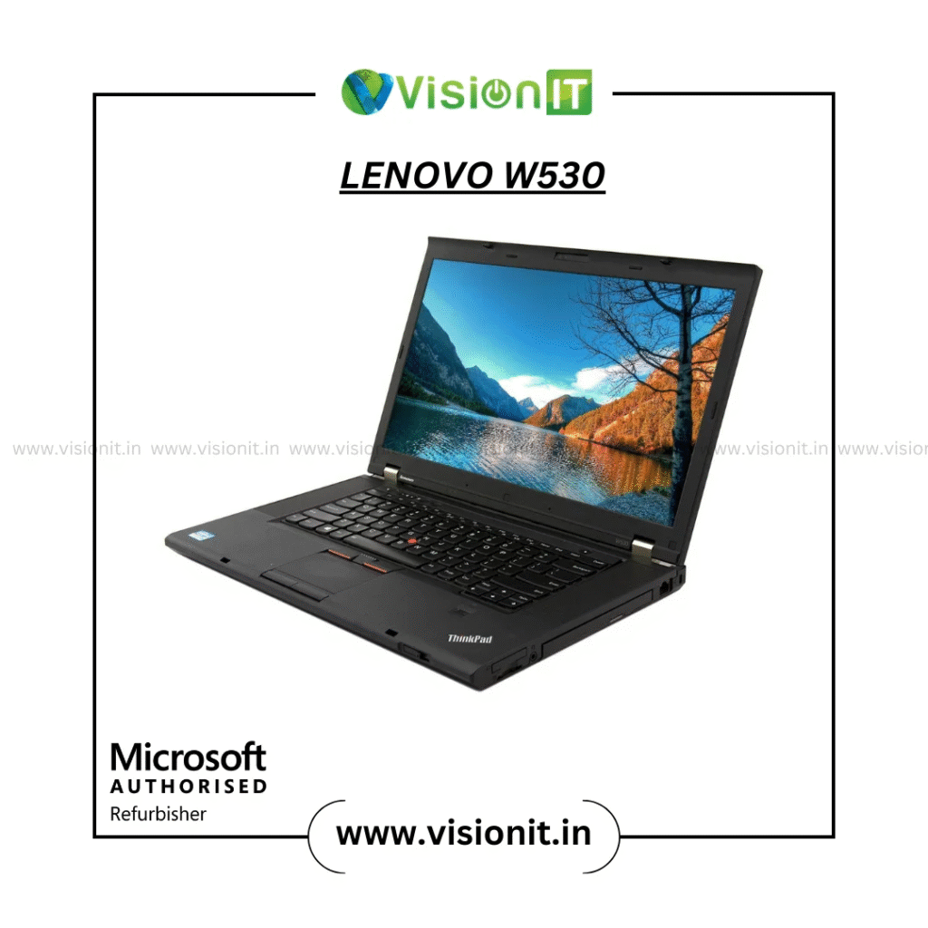 Lenovo ThinkPad W530 high-performance refurbished laptop for professionals