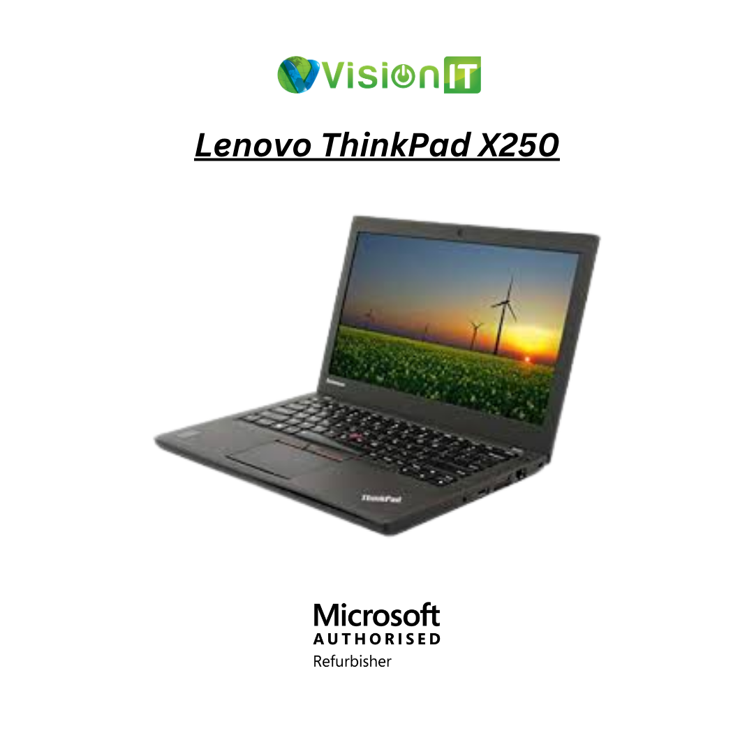 Lenovo ThinkPad X250 laptop with HD display, strong performance and portable design